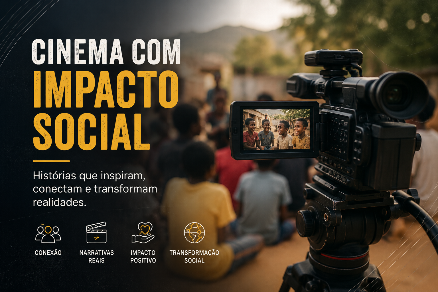 Cinema com Impacto Social: Como o Audiovisual Pode Transformar Realidades