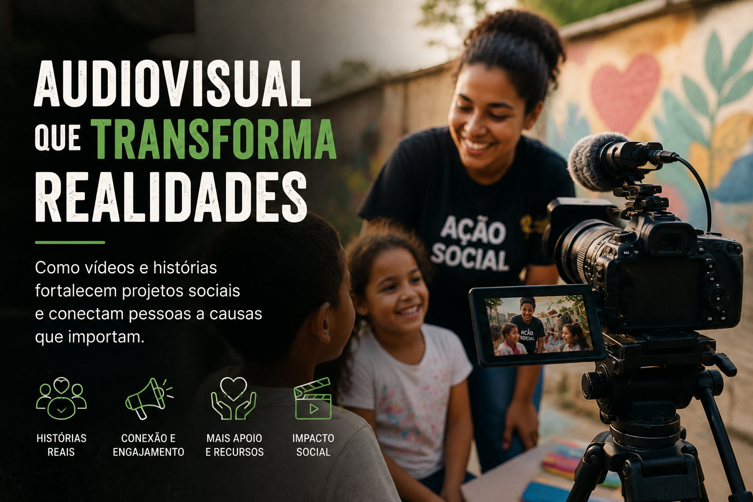 Como o Audiovisual Pode Fortalecer Projetos Sociais e Organizações do Terceiro Setor